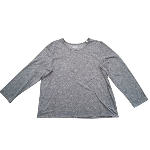 [B10] Croft & Barrow Gray Long Sleeve, Size XXL - Picture 1 of 3